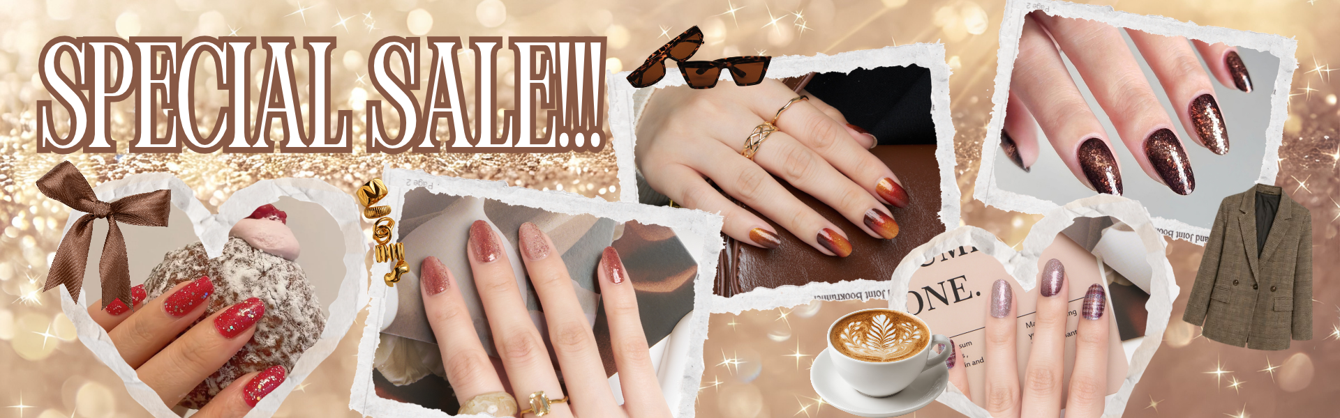 秋デザインのスペシャルSALE💅🍂ヘッダー画像